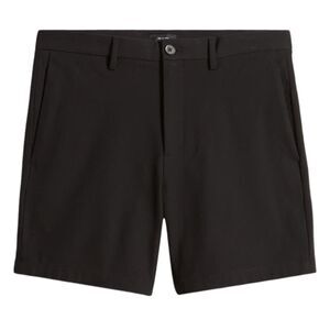 Theory Men's Zaine GD S 7 Black Patton Performance Stretch Shorts Size 30